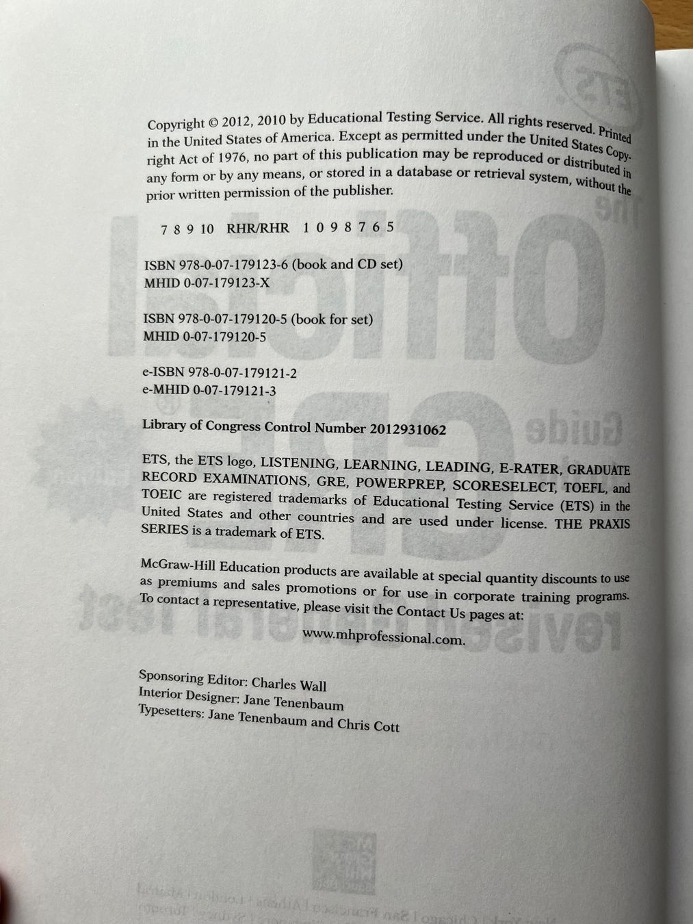 Libri: Official Guide to the GRE Revised General Test (ETS) – Nuovo (secondo la descrizione) da Schlieren venduto da pet_dt5x 3
