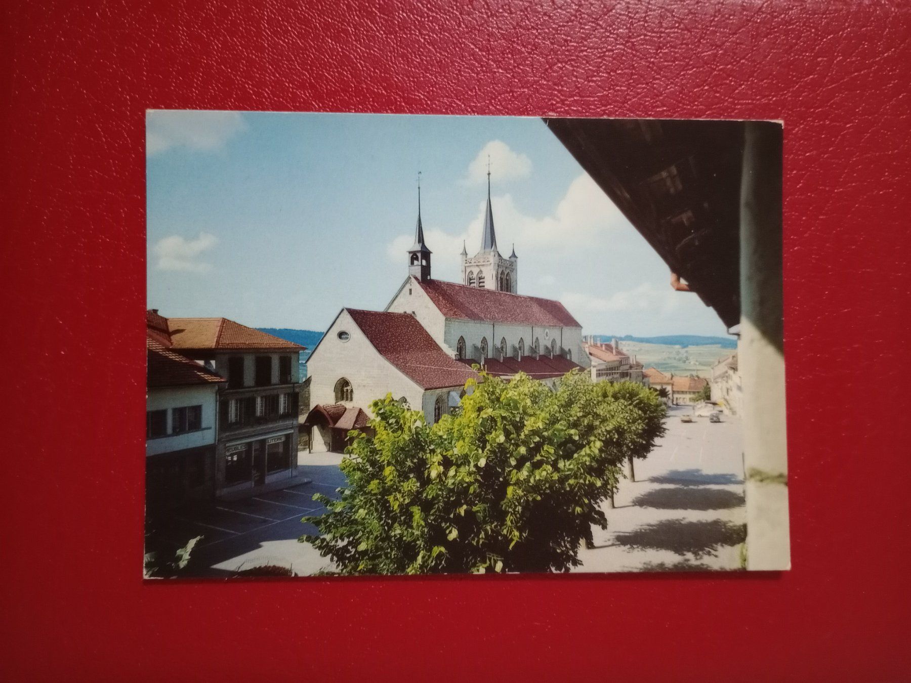 Cartoline postali: Romont Fribourg Kirche – Usato da Küttigen venduto da Melisch1000