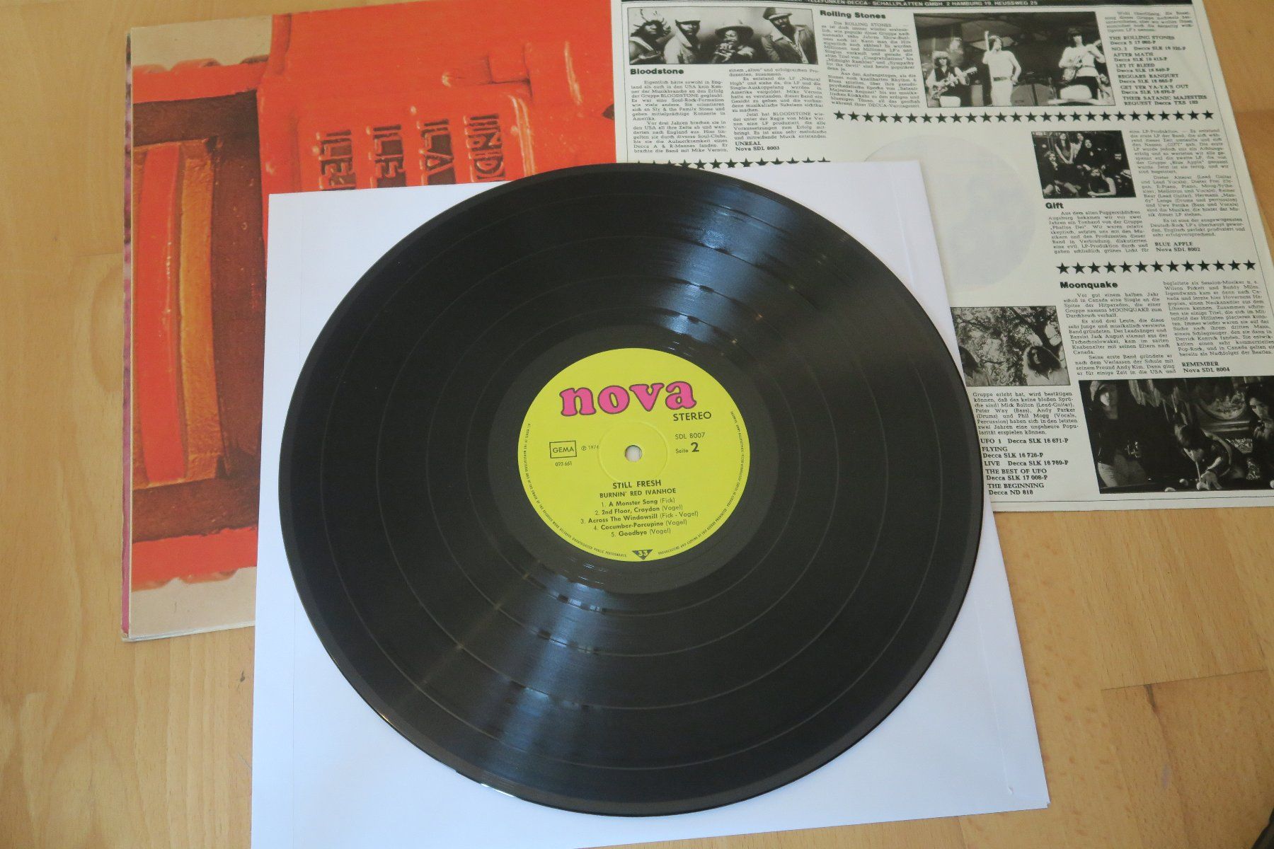 Dischi in vinile: Burnin Red Ivanhoe – Still Fresh – Usato da Thun venduto da Karibu70 4