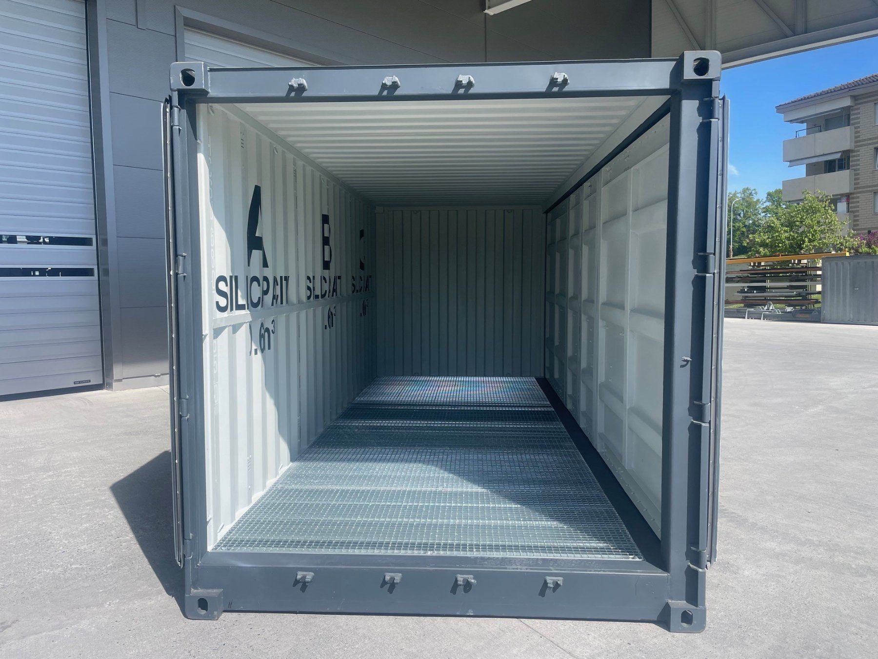 Altro per Ufficio & Commercio: 20' Gefahrengut-Seecontainer, Container, Open Side, Oel! – Nuovo (secondo la descrizione) da Kradolf venduto da BKSAG 4