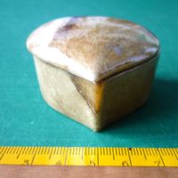 Porzellanherz gelüstert (Hand Made)