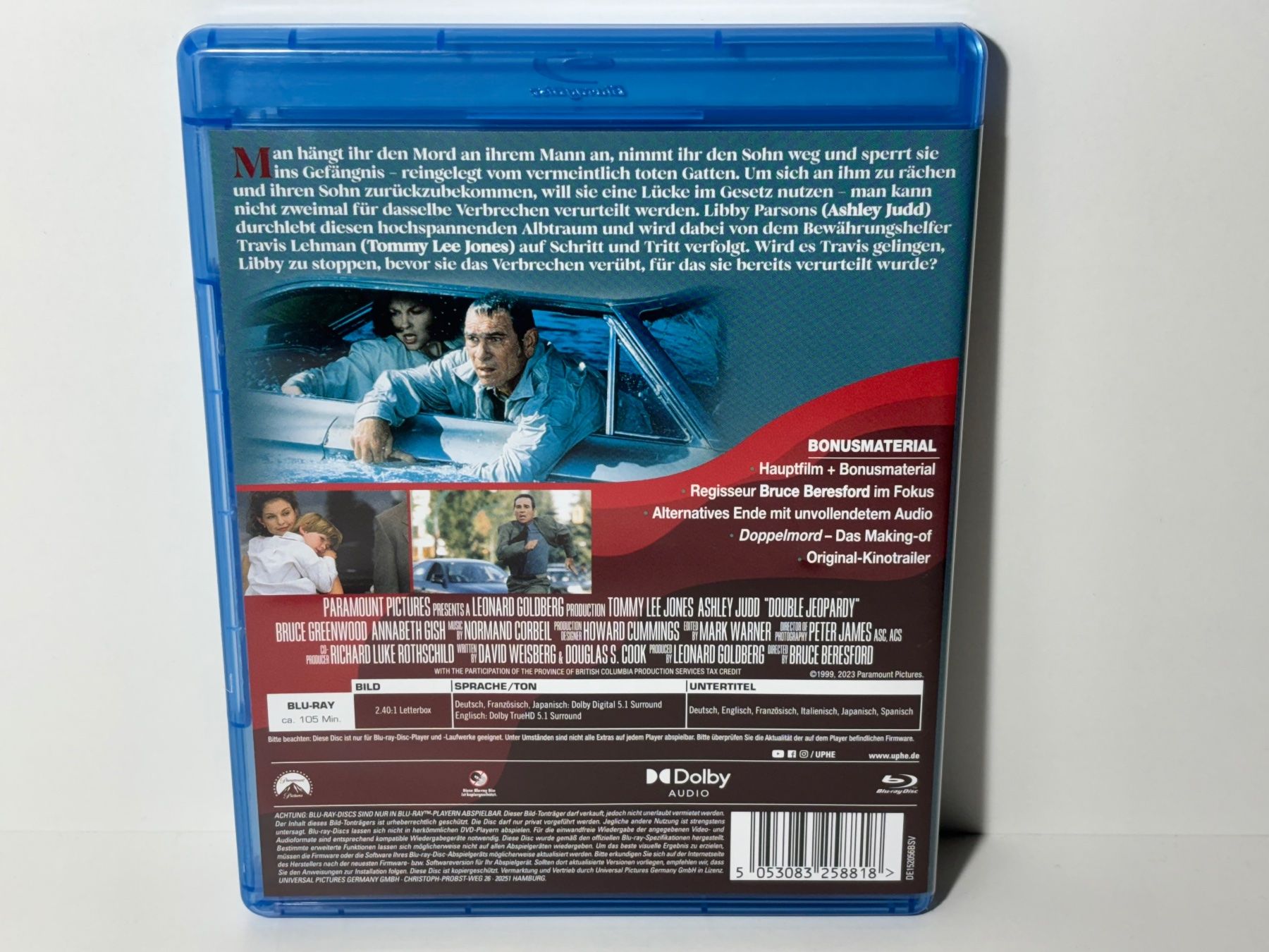 Alle DVDs: Doppelmord Blu Ray – Gebraucht aus Wilderswil von Sstriker 1