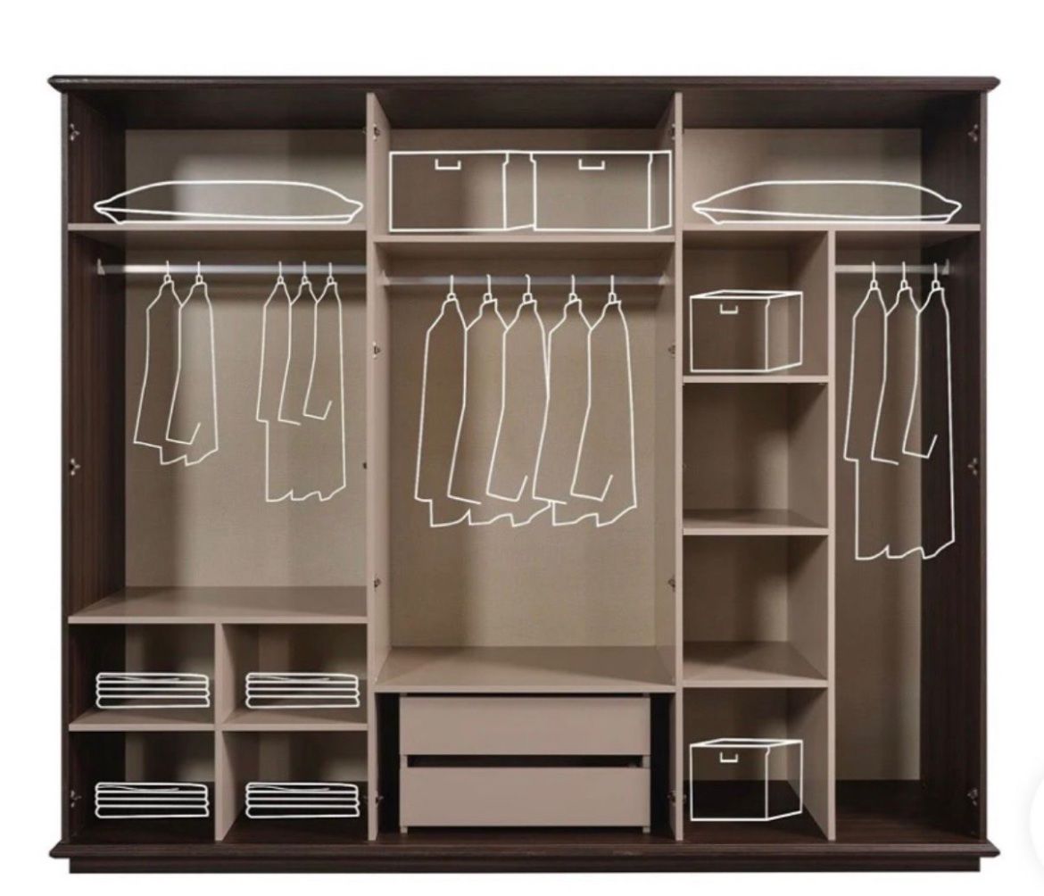Armadi: Moderner italienischer Kleiderschrank – Usato da Bern venduto da lusine77 1