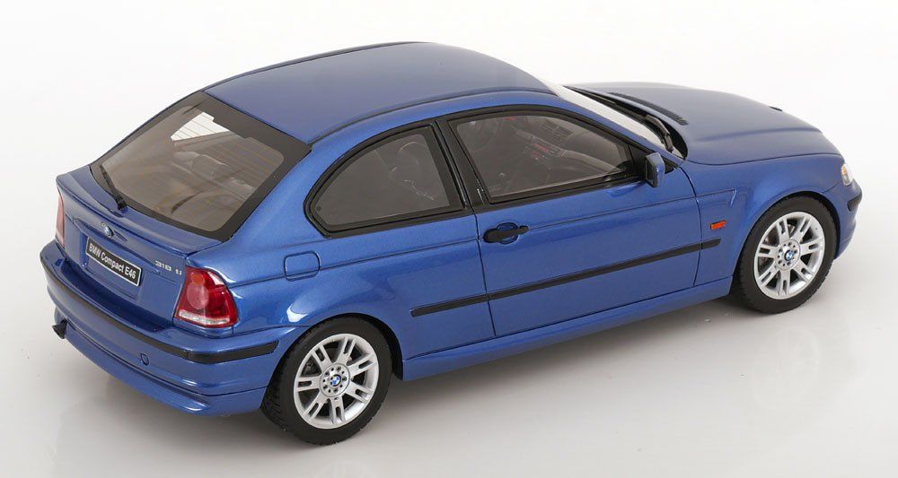 BMW Modellautos: BMW 318 Ti Compact E46 2001-2004 blau met.           1:18 – Neu und originalverpackt aus Gerlafingen von espero88 1