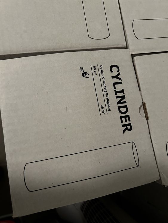 4x Grosse Vase IKEA 68cm Klarglas (Cylinder) Kaufen auf Ricardo