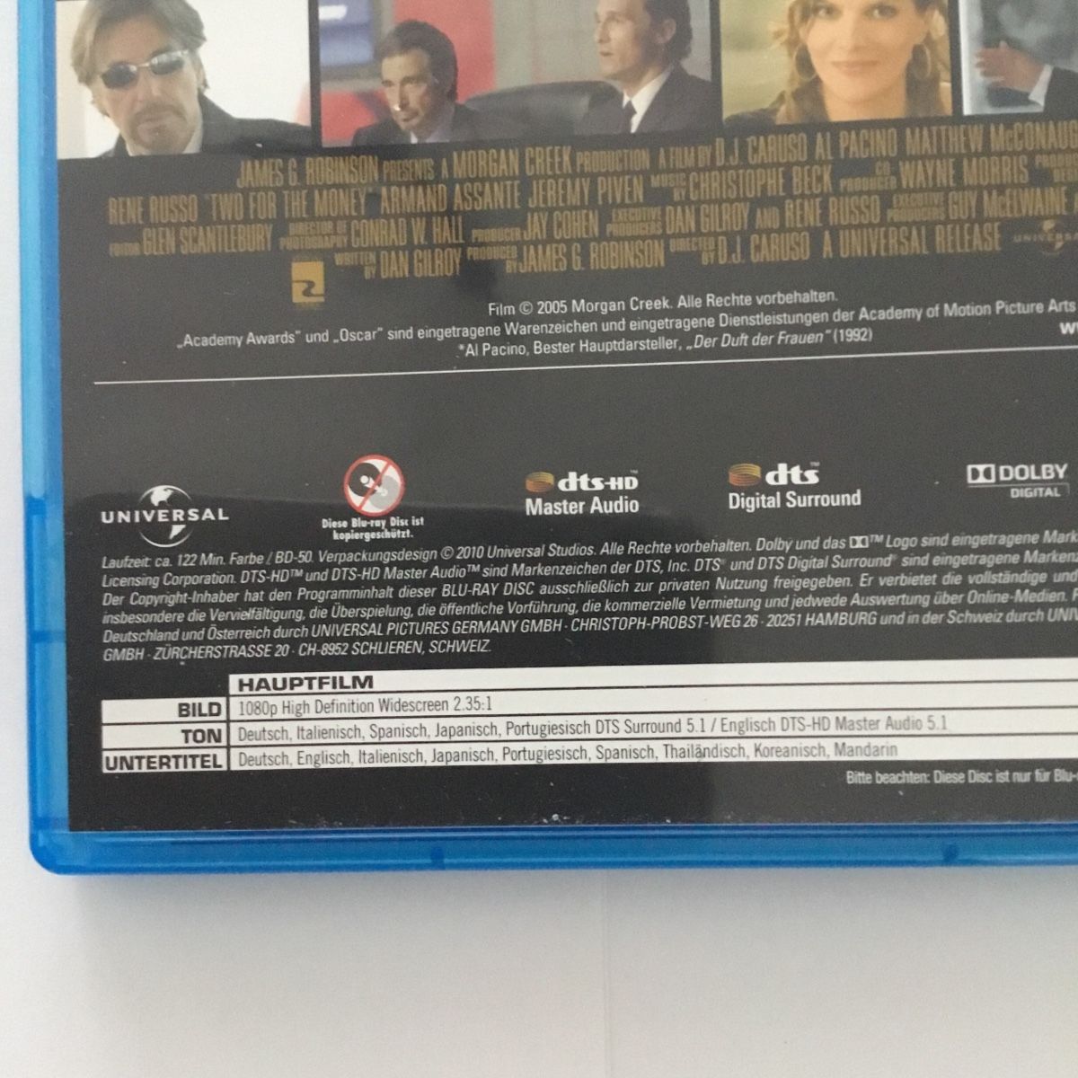 Alle DVDs: Das Schnelle Geld - Blu Ray - Neu Wertig – Neu (gemäss Beschreibung) aus Blauen von berlingo65 2