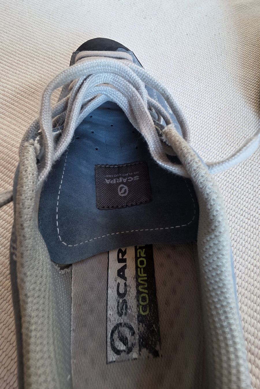 Scarpa Chaussures hommes: Scarpa Wanderschuhe blau Gr 39  – D'occasion à Eggerberg par blumtasha 7