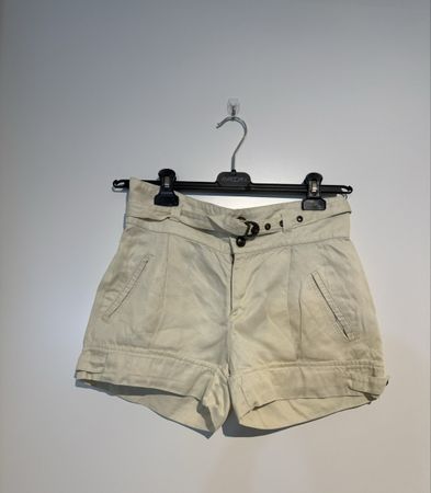 Just Cavalli beige linen shorts, size 40 IT (36)