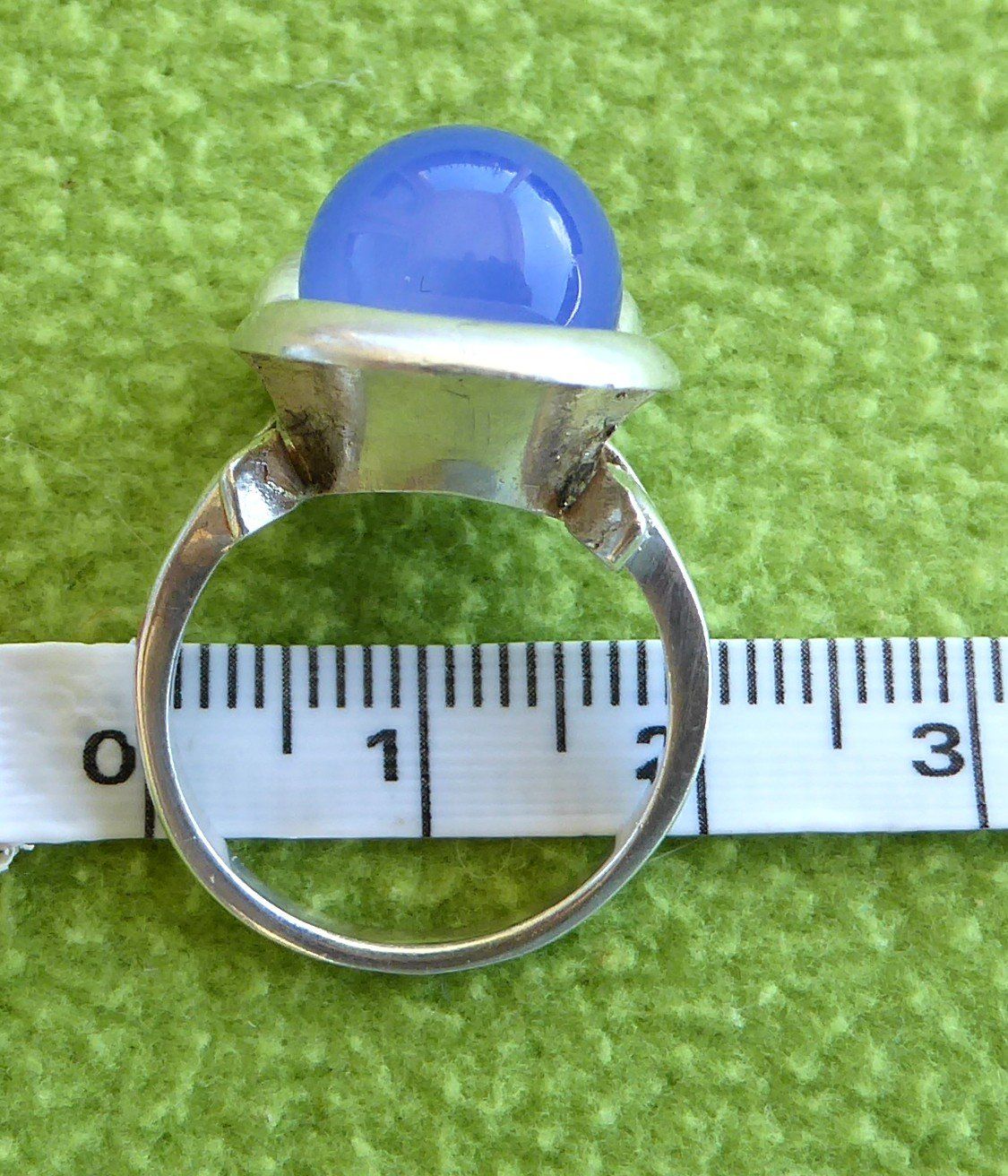 Anelli: Ring 925 Silber mit synthetischem Stein – Usato da Muri AG venduto da Lineli2020 2