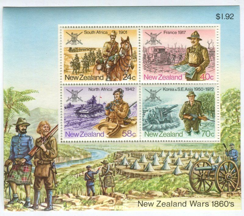 Tous les timbres: Block "Uniform". Neuseeland – Neuf avec emballage d'origine à Basel par Butsch5