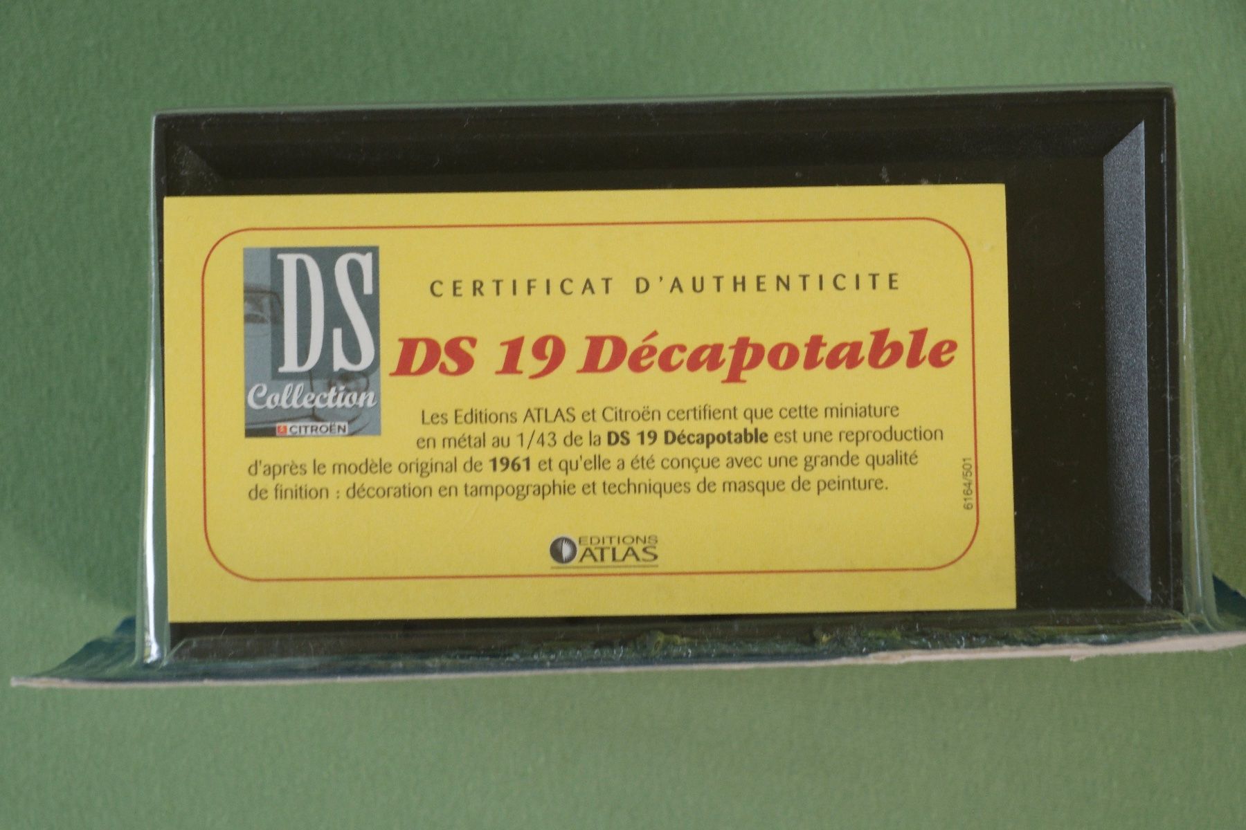 Citroën Modellautos: Citroen DS 19 Décapotable rot 1:43 – Neu und originalverpackt aus Bern von Dibe2 4