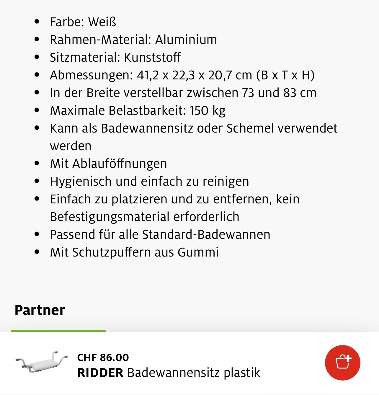 Sgabelli: Badwannensitz – Nuovo (secondo la descrizione) da Chur venduto da Mabaum 5