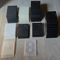 36x DVD-Leerhüllen Set – Mehrfachboxen 8er, 6er usw
