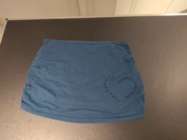 Bauchband Schwangerschaft Blau Print Gr. L (44/46)