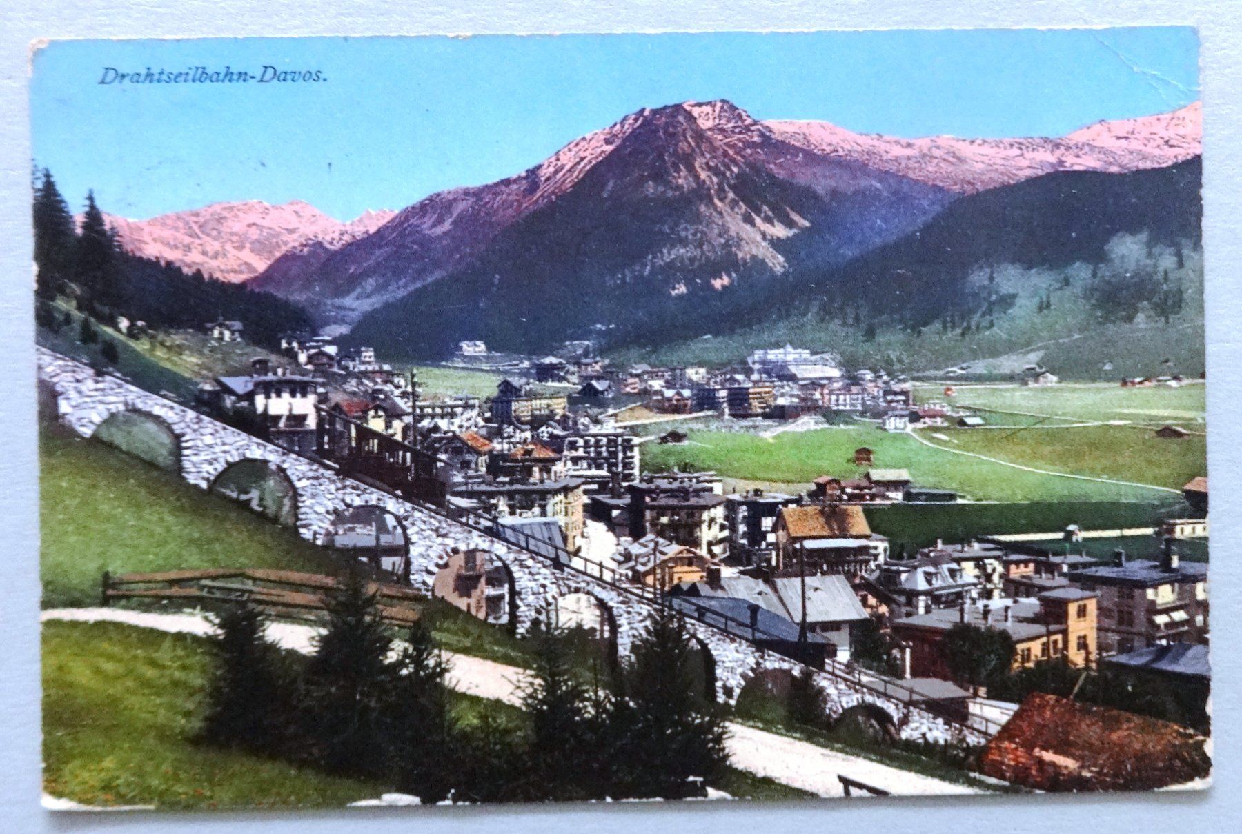 Cartes postales: Drahtseilbahn-Davos – Défectueux à Fétigny par Billy2miny