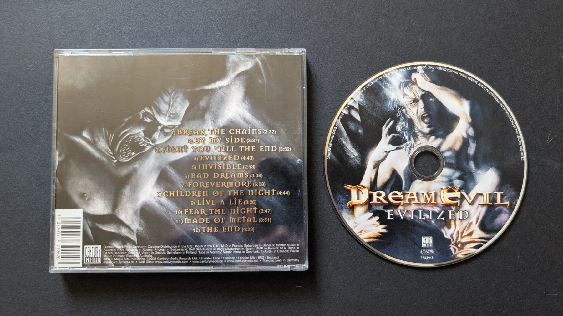 CDs: Dream Evil | Evilized | CD – Gebraucht aus Bottmingen von dan_c5wb 1