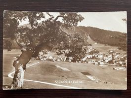 SAINTE-CROIX / STE-CROIX Le chêne, Ortsansicht, 1917