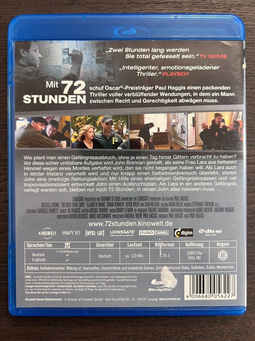 Tutti i DVDs: 72 Stunden – Usato da Zürich venduto da Blu-ray_ZH 1