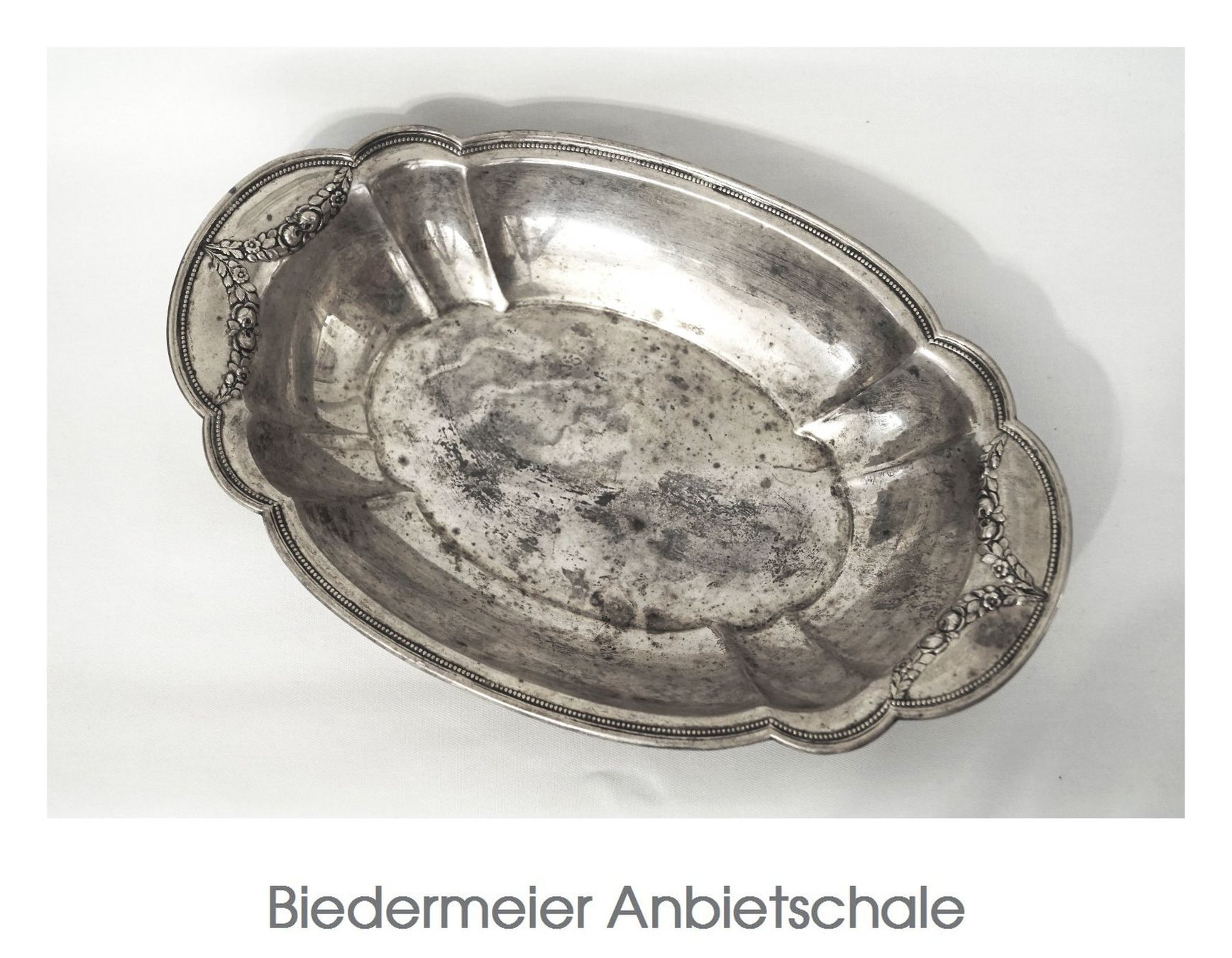 Schalen: Biedermeier Anbietschale – Gebraucht aus Flamatt von samowarow