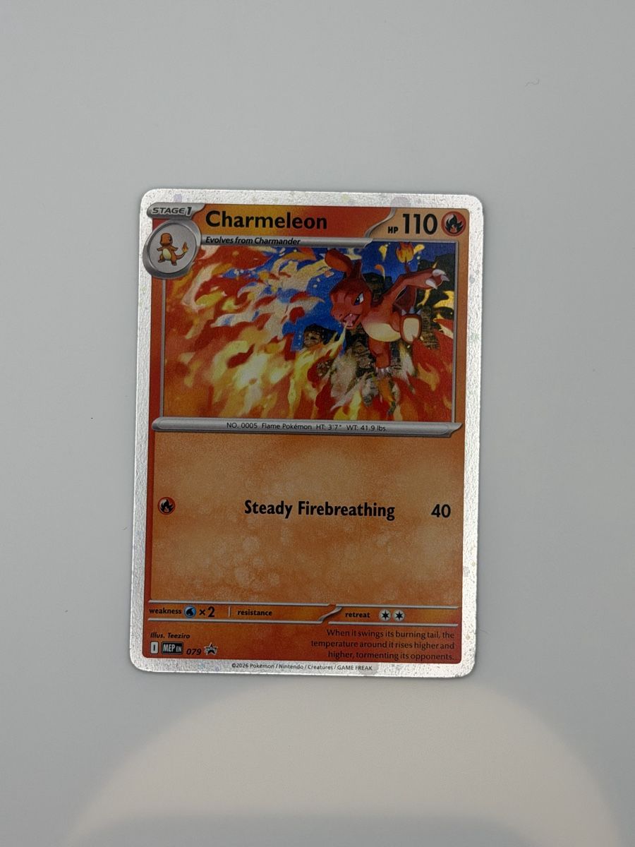 Pokémon Sammelbilder & Trading cards: Pokémon Charmeleon 079 Promo – Neu (gemäss Beschreibung) aus Uster von EDM1903