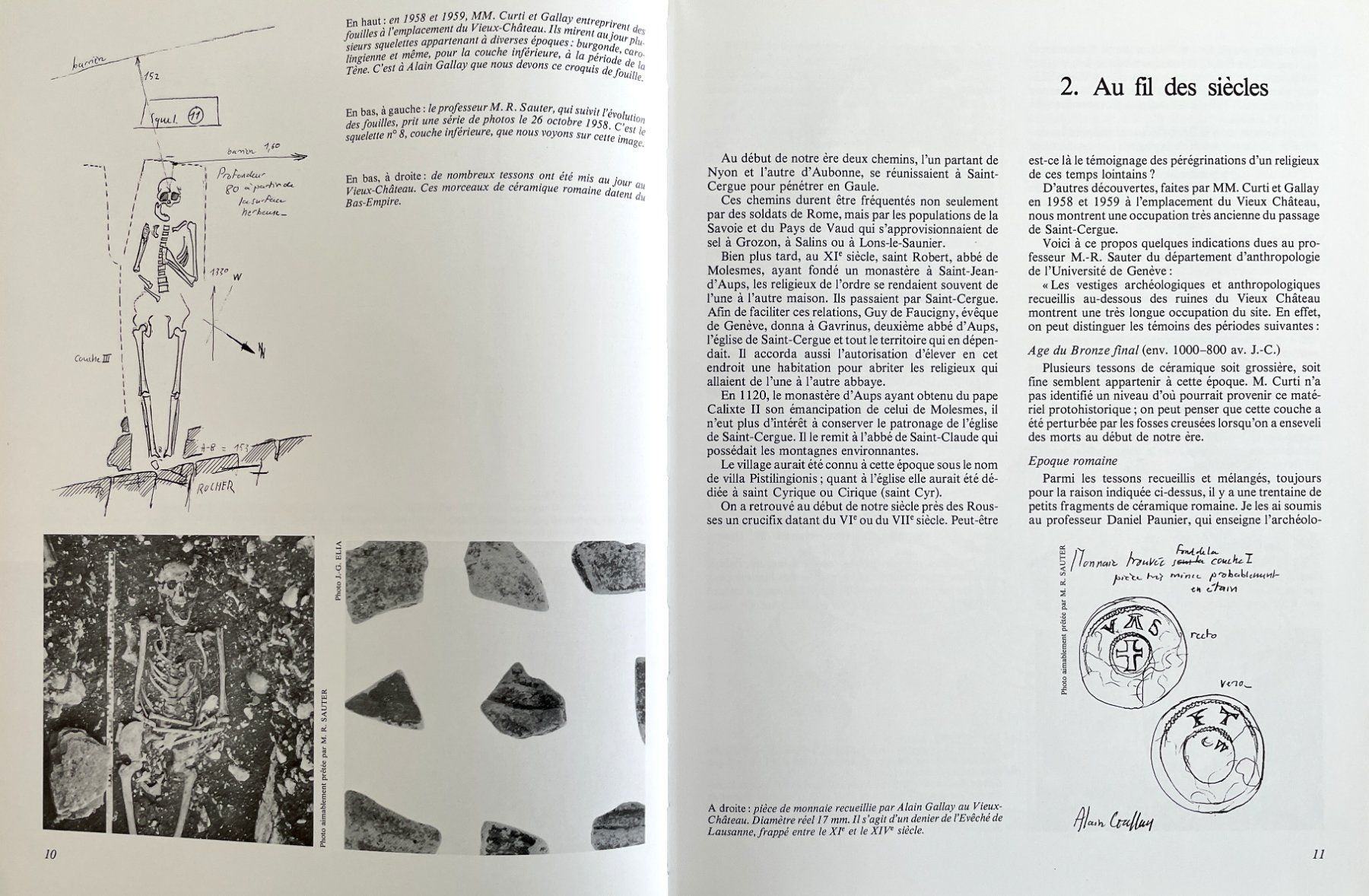 Libri: Livre - Saint-Cergue - histoire de la Commune – Usato da Savagnier venduto da Ne2065 2