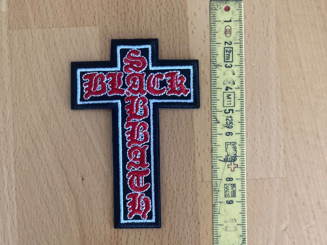 Patches: Black Sabbath - Patch Sticker Aufnäher Rock Punk Metal 2 – Neu (gemäss Beschreibung) aus Horn von abutre72