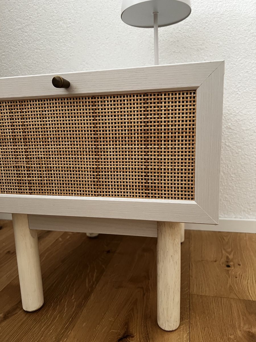 Beliani Nachttische: 2 Nachttische Rattanlook – Gebraucht aus Wölflinswil von iam_g9gb 2