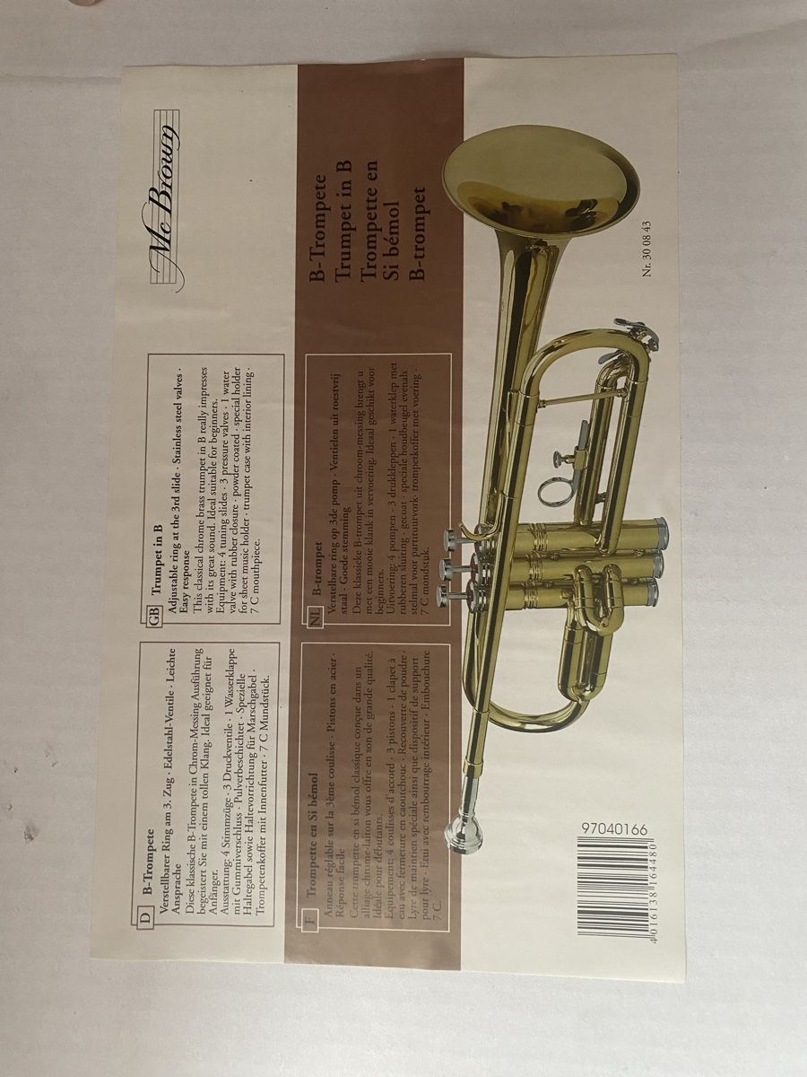 Musikinstrumente: Trompete – Neu (gemäss Beschreibung) aus Rüti ZH von Joy_T 3