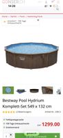Bestway Pool Hydrium Komplett-Set 549 x 132 cm Neu