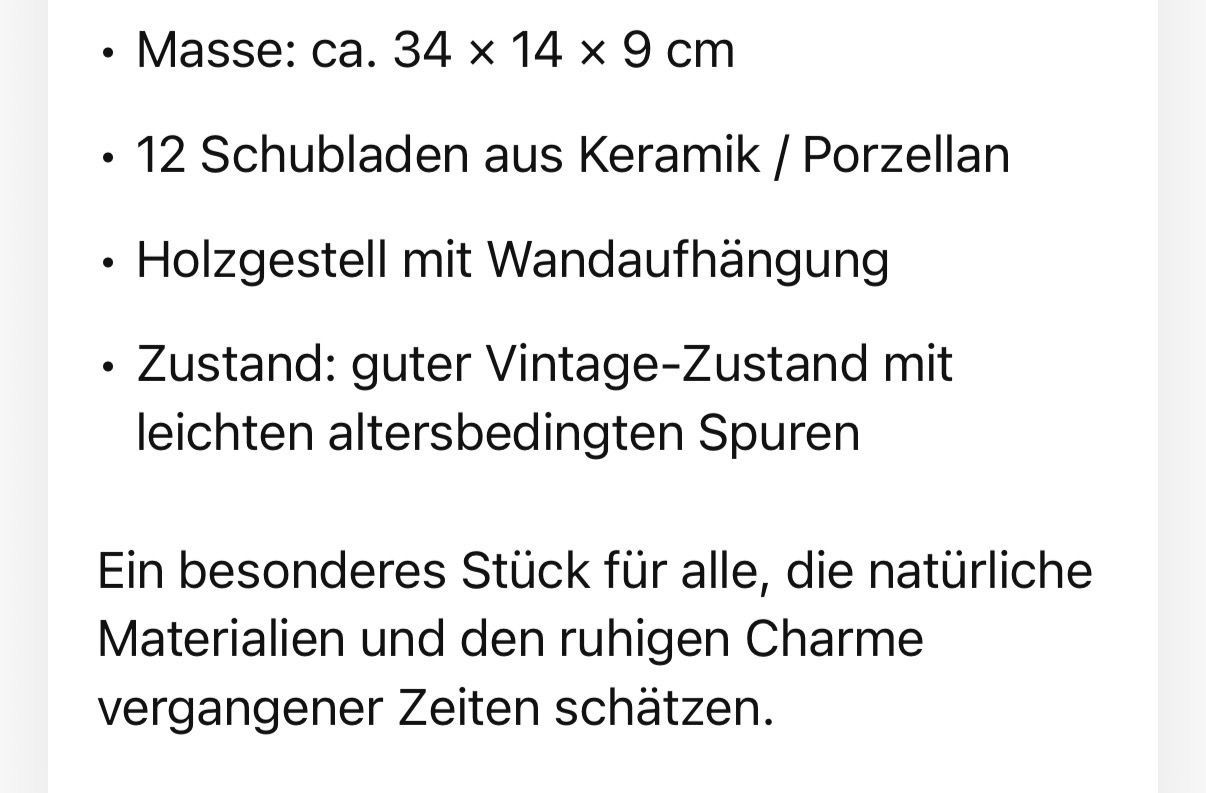 Komplettküchen: Vintage Gemüse/Apothekerschränkchen – Gebraucht aus Grafenort von Solar11 3