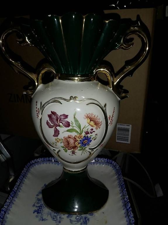 Vasi & Recipienti: Vase vintage italienne décorée à la main – Usato da Grand Lancy venduto da ampoule 1