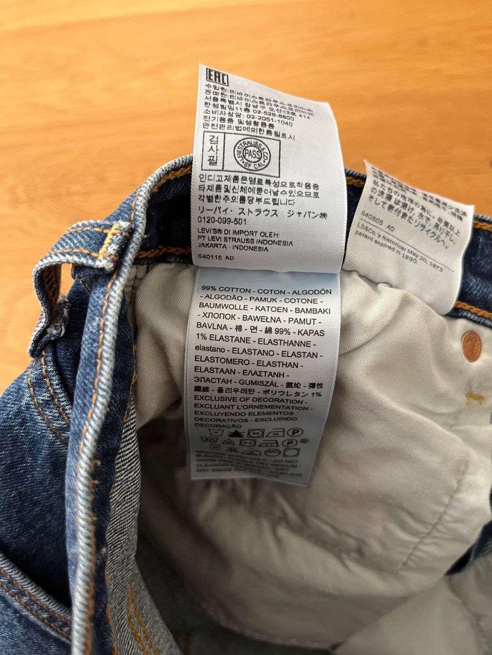 Levi's Jeans: Levi’s Ribcage Short Gr. 28 – Usato da Interlaken venduto da fbnscl 3