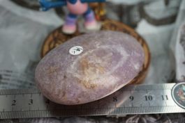 Lepidolith  Jumbo  Massagestein    70mm    ab 5.-