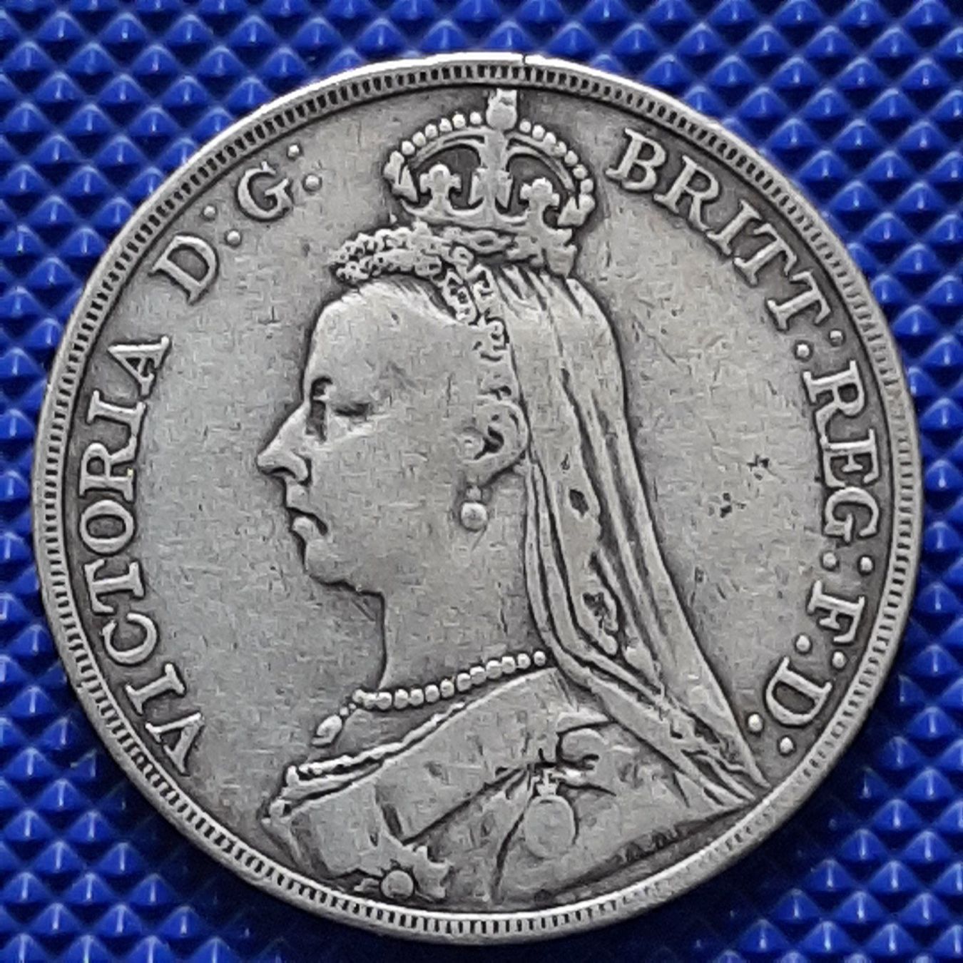 Alle Münzen: 1892 Victoria Crown Royaume Uni – Gebraucht aus Carouge GE von cecob0909 1