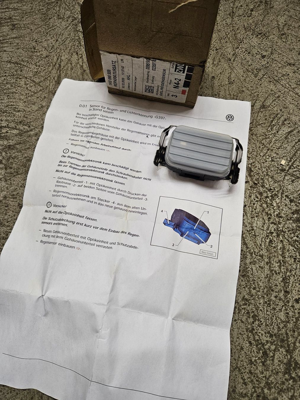 Volkswagen Toutes les pièces auto: Regensensor VW / Audi – Neuf (Voir description) à Männedorf par go-rs484