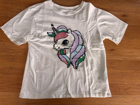 T-shirt fille licorne H&M 122-128