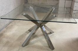 Couchtisch Silber