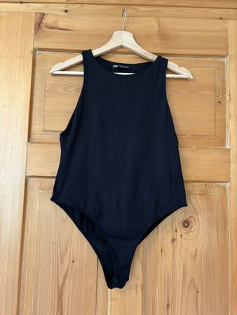 Schwarzer Zara Body in Grösse L 