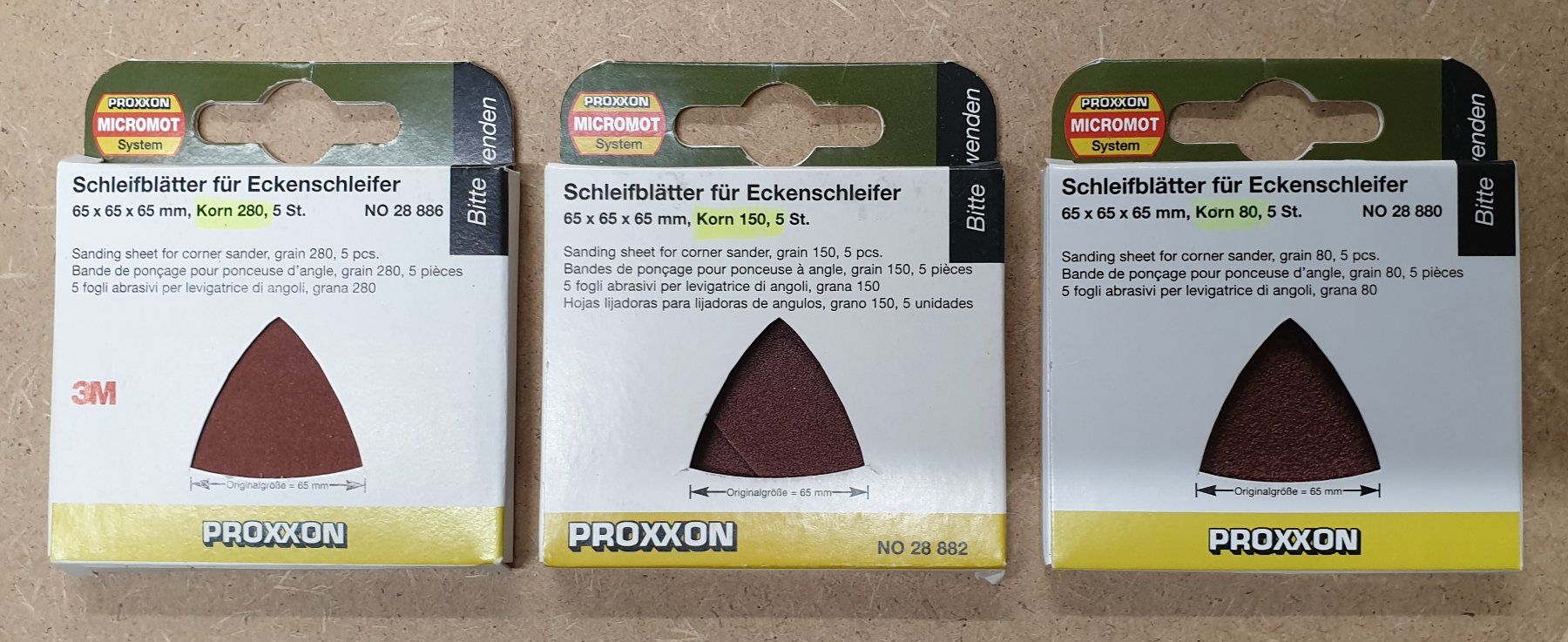 Proxxon Aiguiseuses & polisseuses: PROXXON Eckenschleifer OZI 220/E oszillierend – D'occasion à Ohmstal par p-51d 5