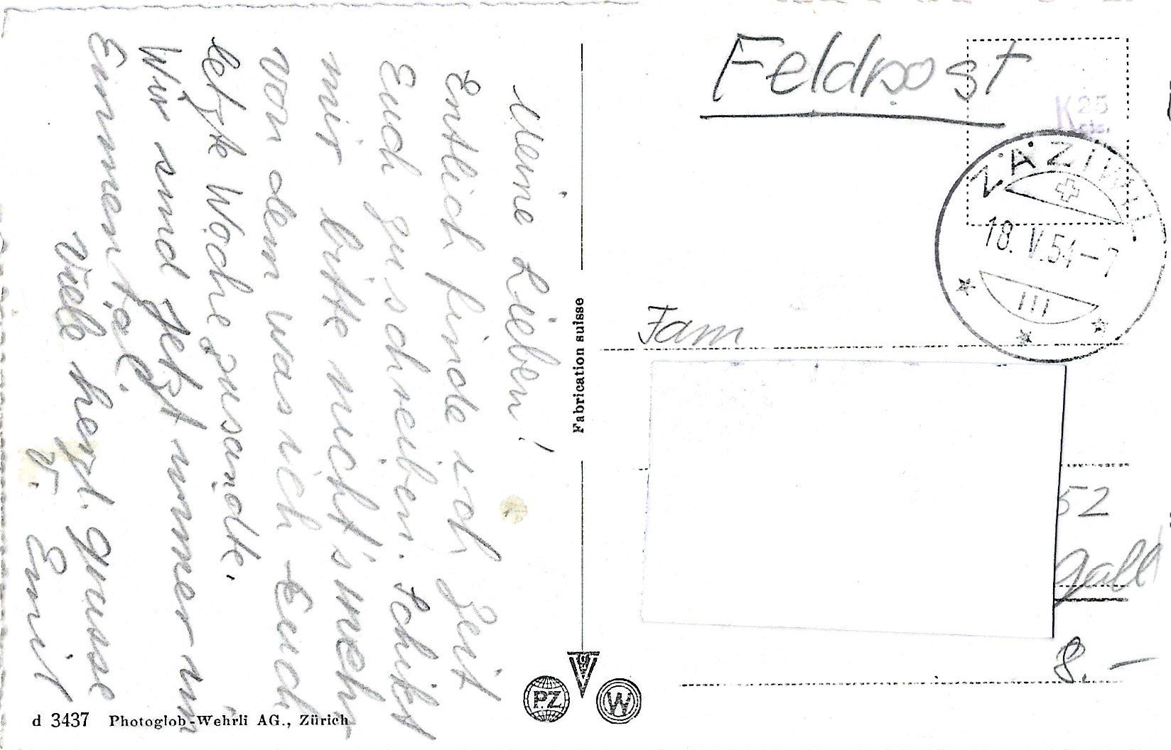Ansichtskarten: Langnau  i.  E. – Gebraucht aus Bütschwil von Jackson1A 1