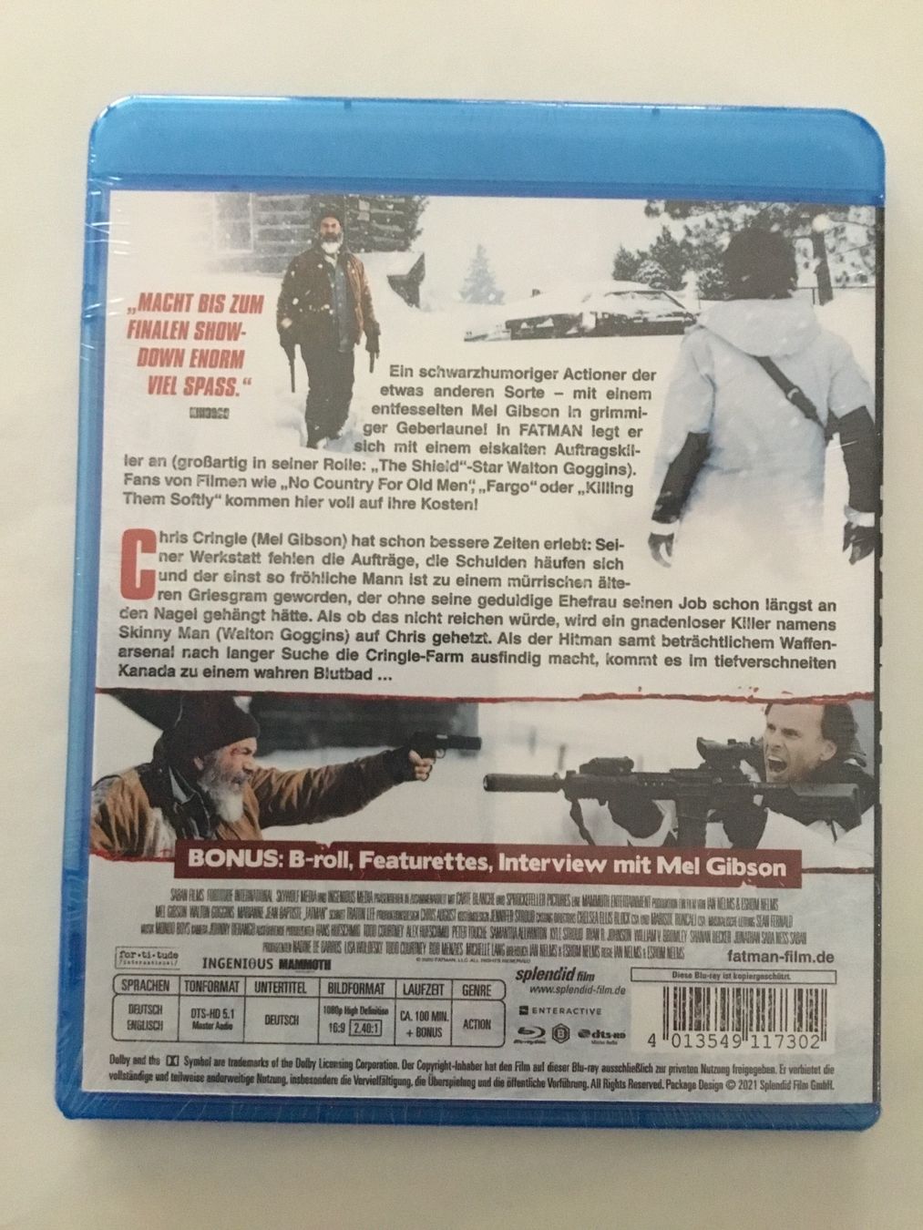Tutti i DVDs: Fatman Blu Ray Neu Original verpackt – Nuovo e nell'imballaggio originale da Blauen venduto da sternchen66 1