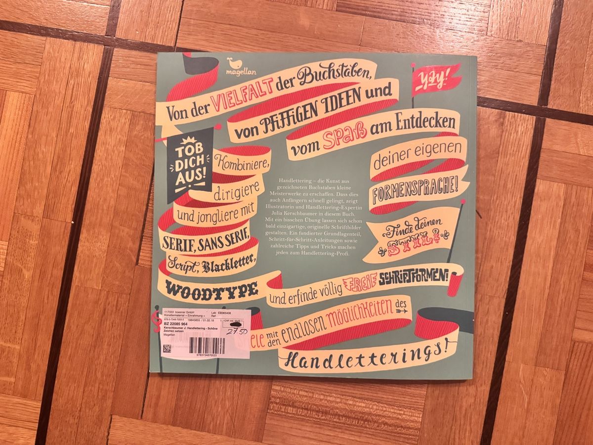 Libri: Handlettering Buch – Nuovo (secondo la descrizione) da Killwangen venduto da yas_reg0 4