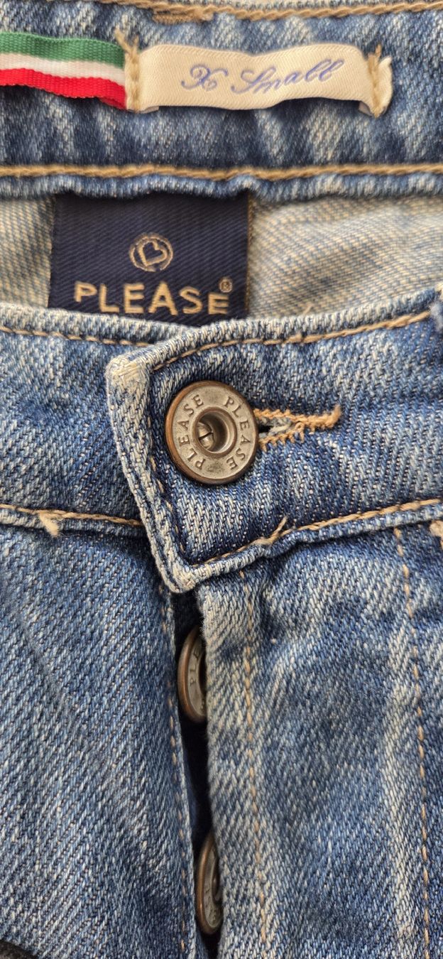 Please Jeans Jeans: Jeans in einer Waschung mit Rissen. – Nuovo (secondo la descrizione) da Belp venduto da mar_wyp6 1