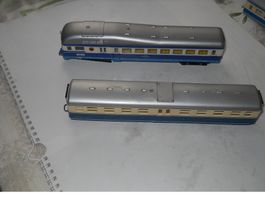 Kleinbahn Triebwagen mit Ahnhänger und Ersatzteile