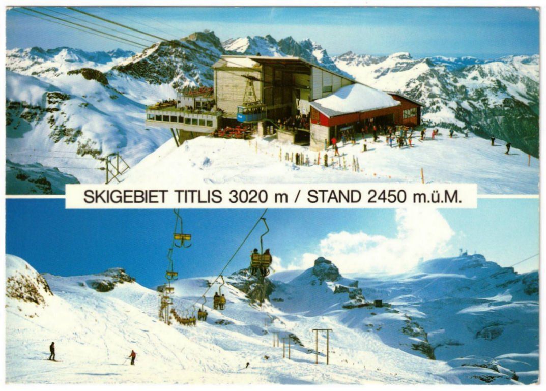 Cartoline postali: Engelberg - 2 Bild AK Stand – Usato da Binningen venduto da Mountainrider