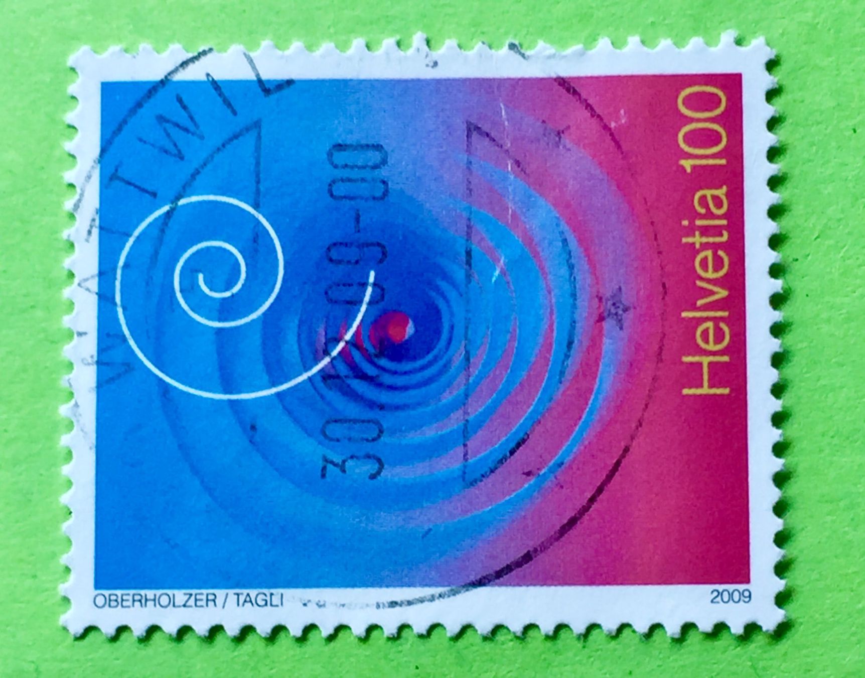 Tutti i francobolli: Nr.1320 mit Stempel Geburt 2009    – Usato da Aarau venduto da Billa007
