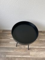 Beistelltisch schwarz rund gute Zustand