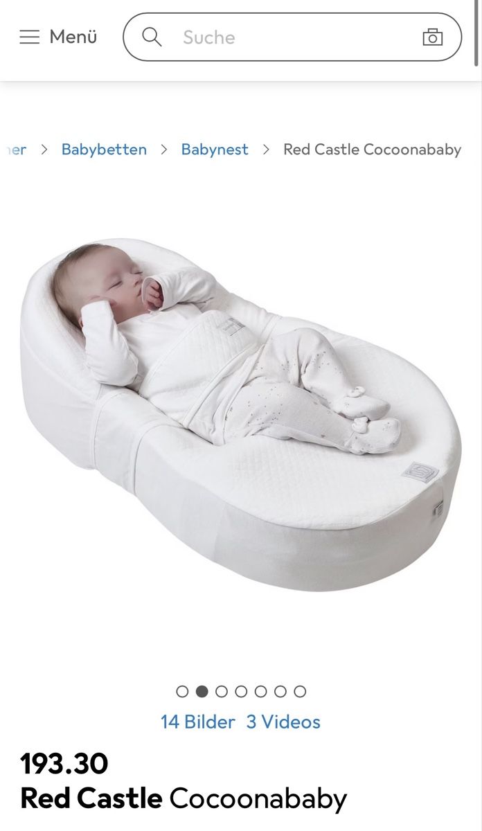 Lits: Babynest Cocoon  – D'occasion à Uitikon Waldegg par SueBue 2