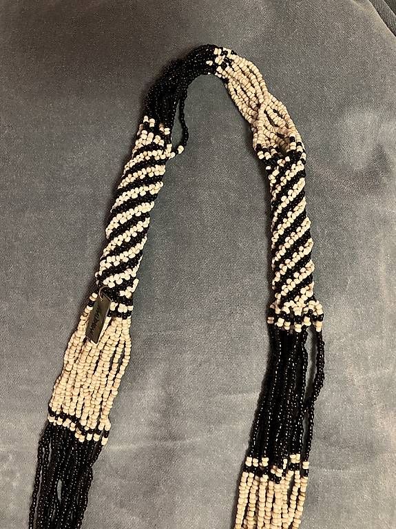 Catenine: Kette aus indonesischen Glasperlen – Usato da St. Gallen venduto da jbr_q7tx 1