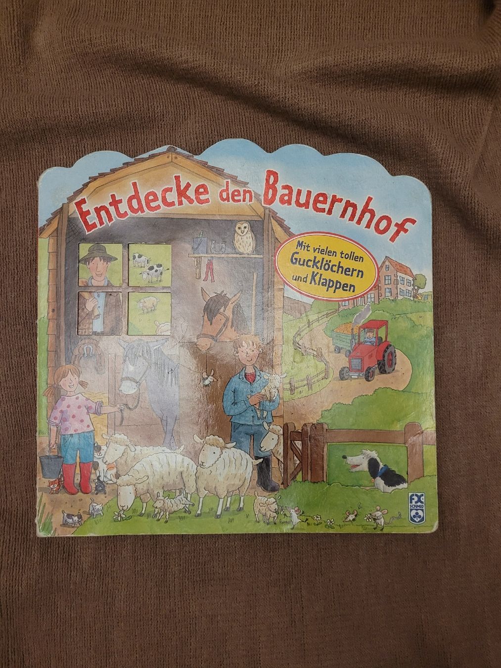 Libri: Kinderbuch Entdecke den Bauernhof mit Klappen – Usato da Perlen venduto da Safari_23